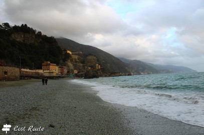La spiaggia di Fegina, Monterosso, Cinque Terre, Liguria